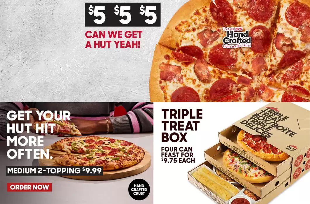 Pizza Hut catalogue in Brantford | Current deals and offers | 2024-11-12 - 2024-11-26