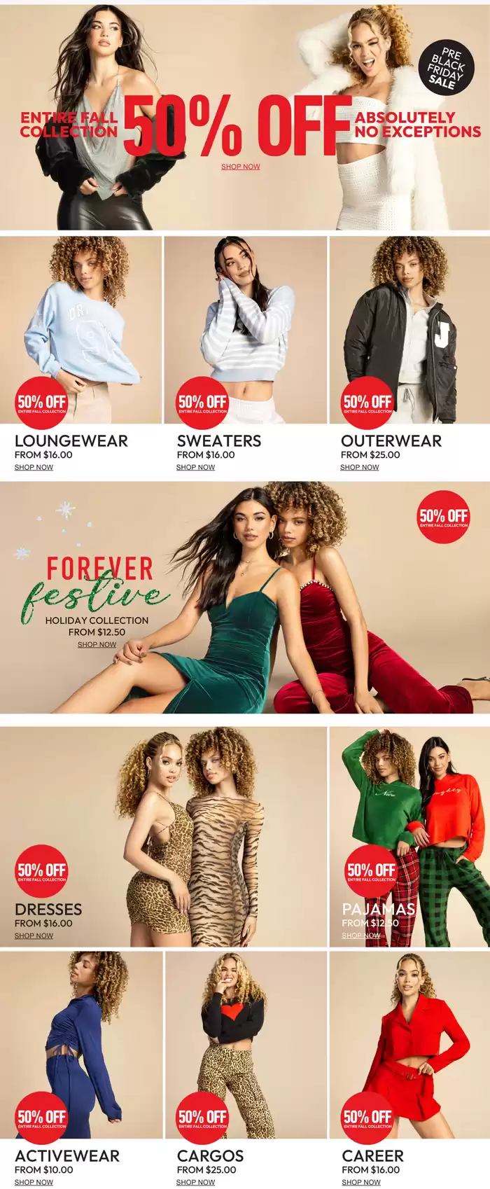 Forever 21 catalogue in Toronto | Pre Black Friday 50% Off | 2024-11-12 - 2024-11-26