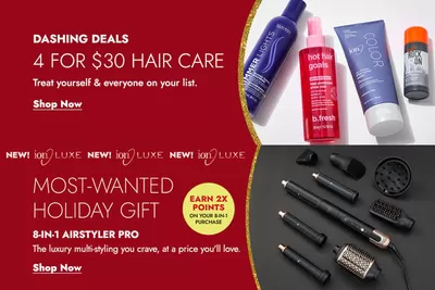 Pharmacy & Beauty offers in Saint Albert | Dashing Deals in Sally Beauty | 2024-11-13 - 2024-11-27