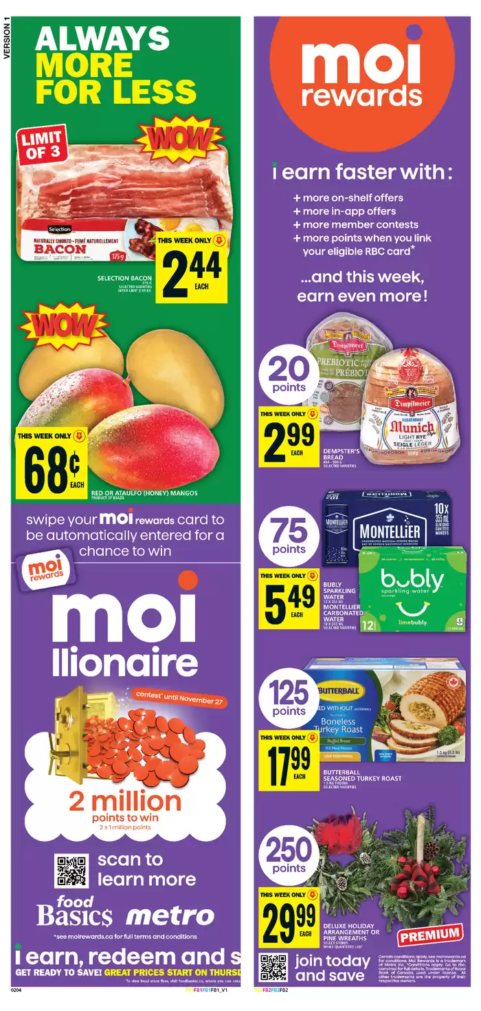 Food Basics catalogue in Brantford | Exclusive bargains | 2024-11-14 - 2024-11-20