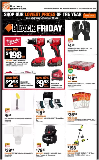 Home Depot catalogue in Hull QC | Weekly Flyer_CP | 2024-11-14 - 2024-11-20