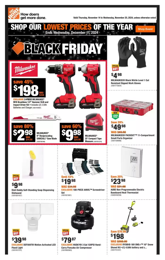 Home Depot catalogue in Hull QC | Top offers for all bargain hunters | 2024-11-14 - 2024-11-20