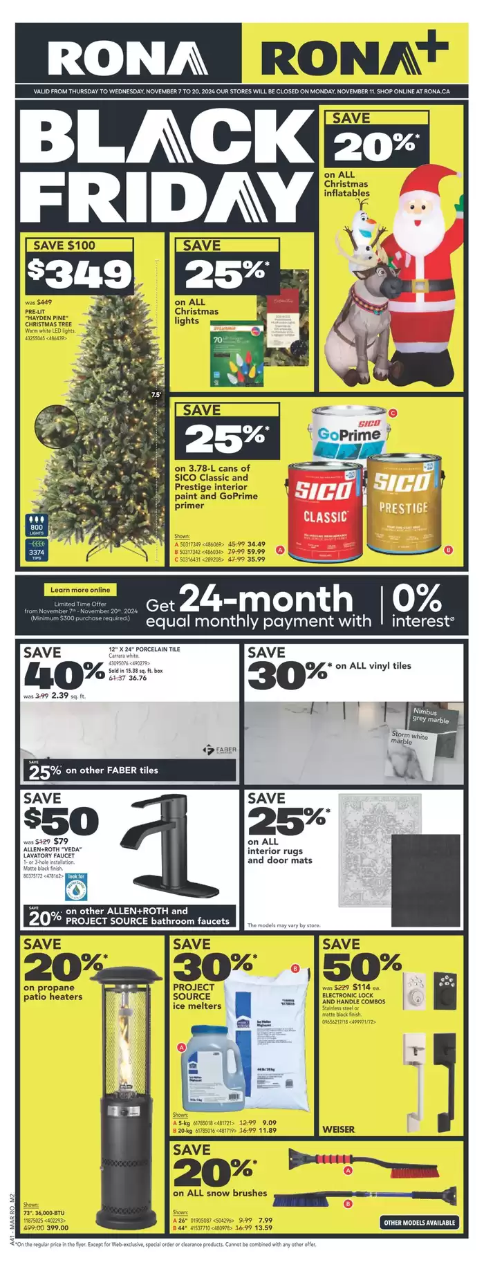 RONA catalogue in Edmundston | RONA Weekly ad | 2024-11-14 - 2024-11-20