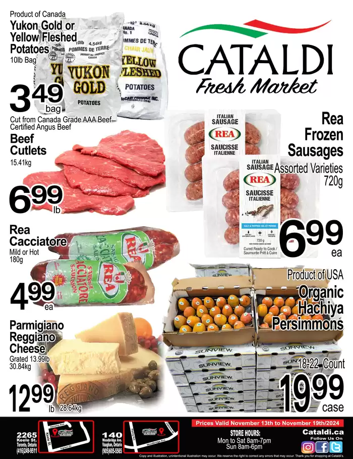 Cataldi catalogue in Toronto | New offers to discover | 2024-11-13 - 2024-11-27