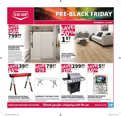 Co-op Home Centre catalogue in Leduc | Offers for bargain hunters | 2024-11-14 - 2024-11-20