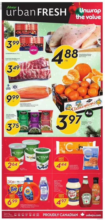 Sobeys catalogue | Exclusive deals for our customers | 2024-11-14 - 2024-11-20