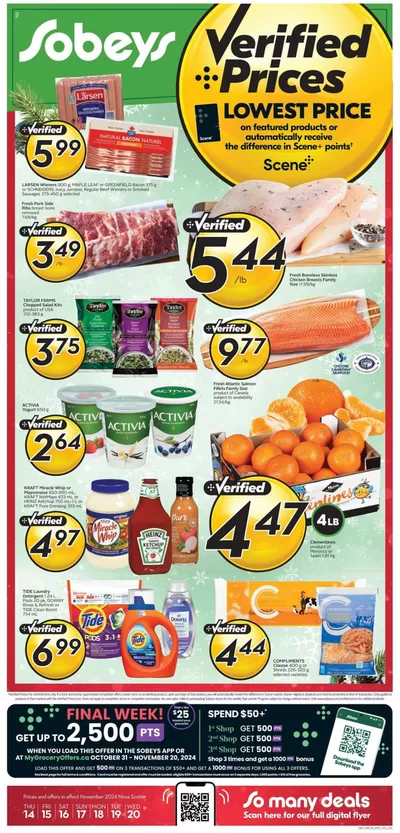 Sobeys catalogue | Top offers for all bargain hunters | 2024-11-14 - 2024-11-20