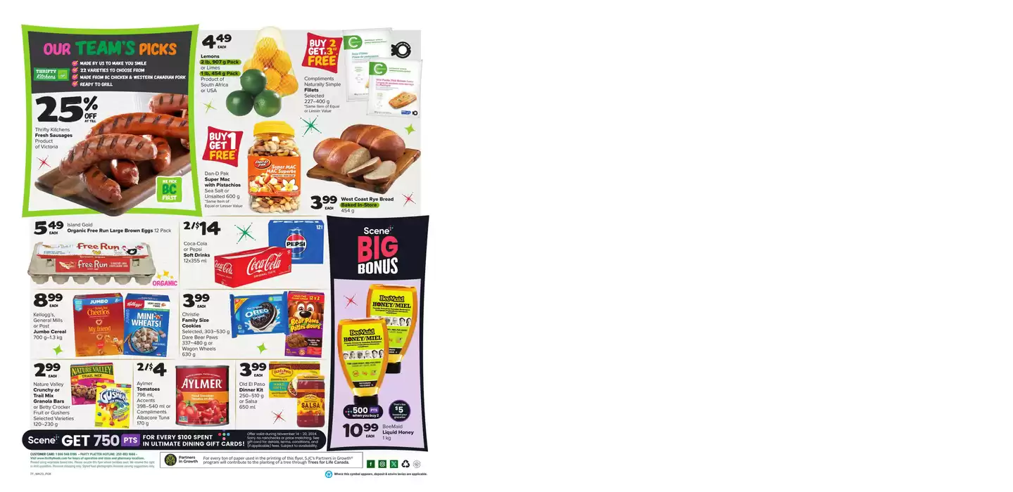 Thrifty Foods catalogue in Duncan | Discover attractive offers | 2024-11-14 - 2024-11-20