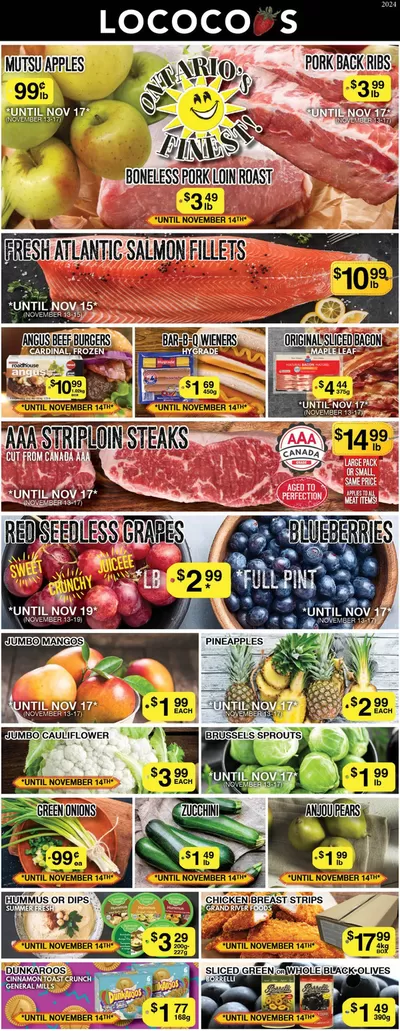 Lococos catalogue in Brantford | Lococos weekly flyer | 2024-11-13 - 2024-11-27