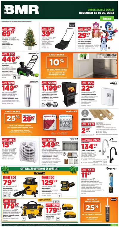 Garden & DIY offers in Russell ON | Current special promotions in BMR | 2024-11-14 - 2024-11-20