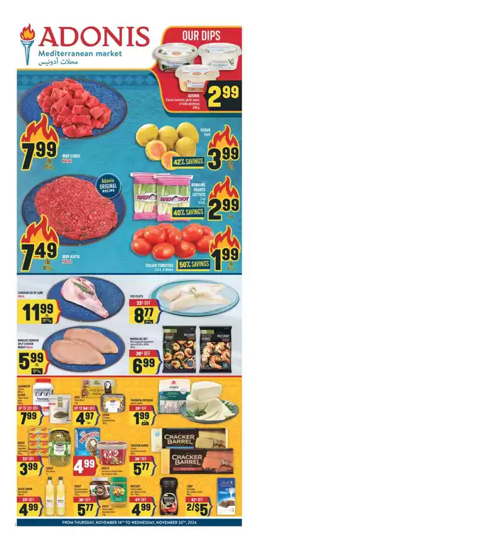 Marché Adonis catalogue in Mississauga | Current deals and offers | 2024-11-14 - 2024-11-20