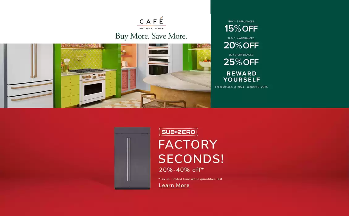 Goemans Appliances catalogue in Mississauga | Current deals and offers | 2024-11-14 - 2024-11-20