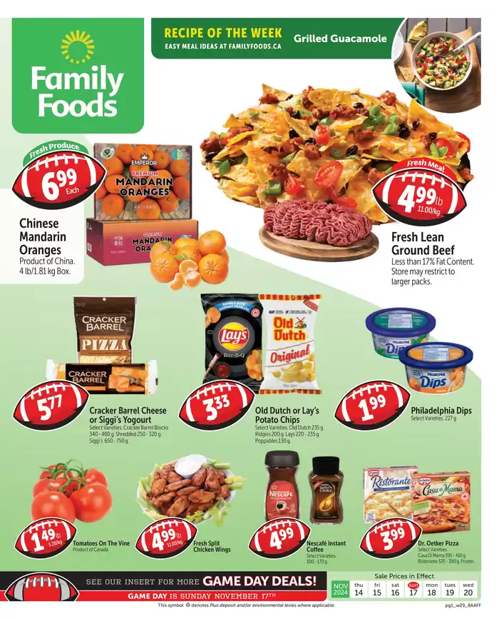 Family Foods catalogue in Trochu | Family Foods weekly flyer | 2024-11-14 - 2024-11-28