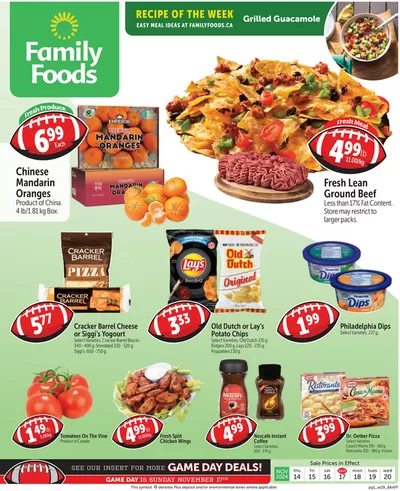 Family Foods catalogue in Prince Albert | Family Foods weekly flyer | 2024-11-14 - 2024-11-28