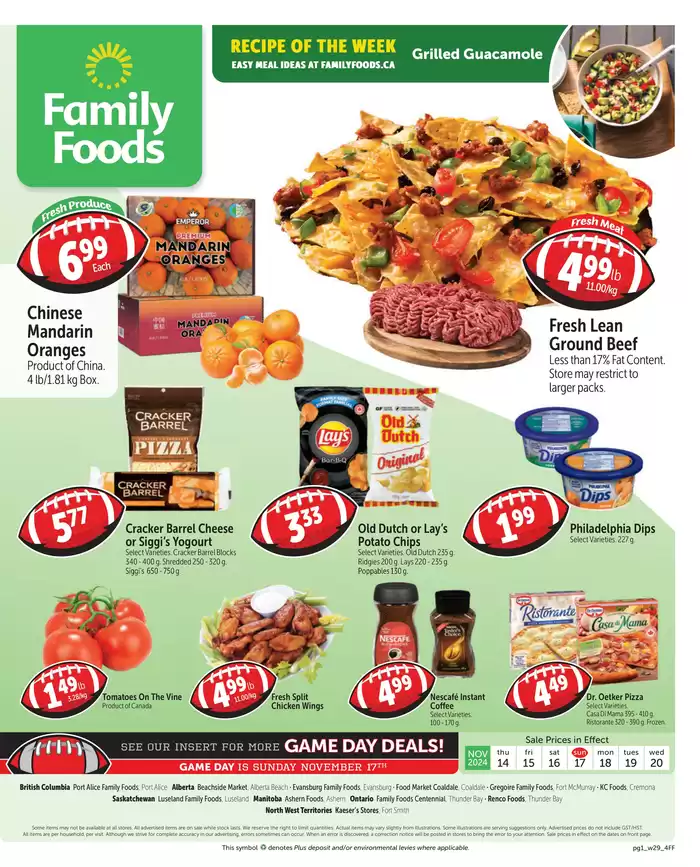 Family Foods catalogue in Thunder Bay | Exclusive deals and bargains | 2024-11-14 - 2024-11-28