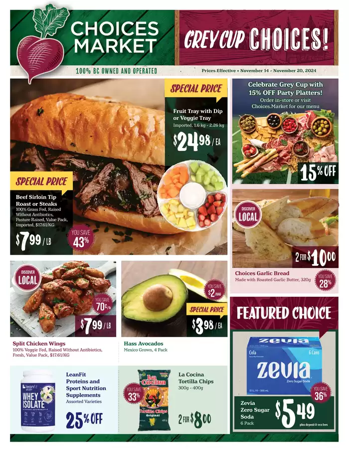 Choices Market catalogue in Surrey | Choices Market weekly flyer | 2024-11-14 - 2024-11-28