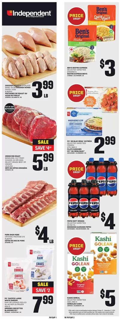 Grocery offers in Yellowknife | Our best offers for you in Independent Grocer | 2024-11-14 - 2024-11-20