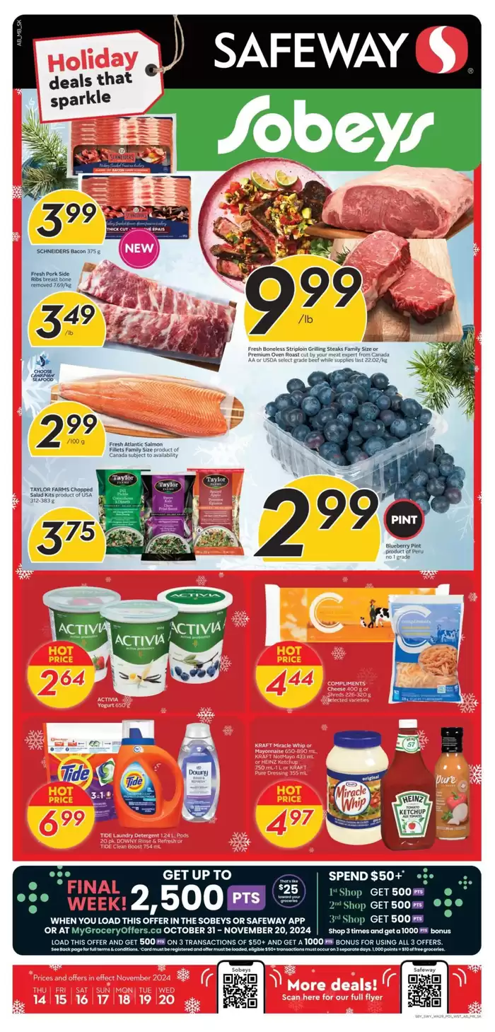 Sobeys catalogue in Halifax | Sobeys Weekly ad | 2024-11-14 - 2024-11-20