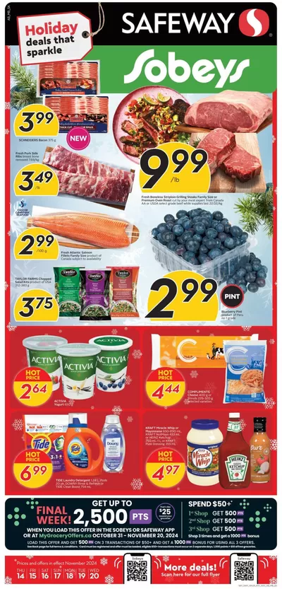 Grocery offers in Saint Albert | Sobeys Weekly ad in Sobeys | 2024-11-14 - 2024-11-20