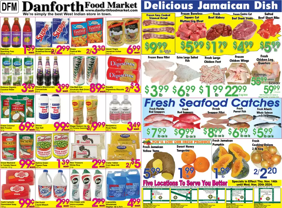 Danforth Food Market catalogue in Toronto | Danforth Food Market | 2024-11-14 - 2024-11-28