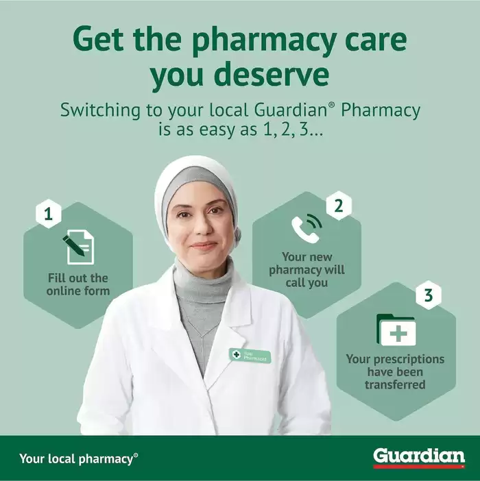 Guardian Pharmacy catalogue in Halifax | Guardian Pharmacy weekly flyer | 2024-11-13 - 2024-11-19