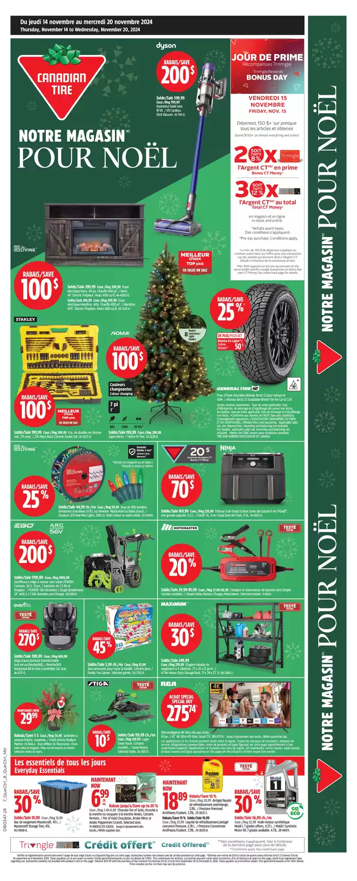 Canadian Tire catalogue in Montreal | Our best offers for you | 2024-11-14 - 2024-11-20