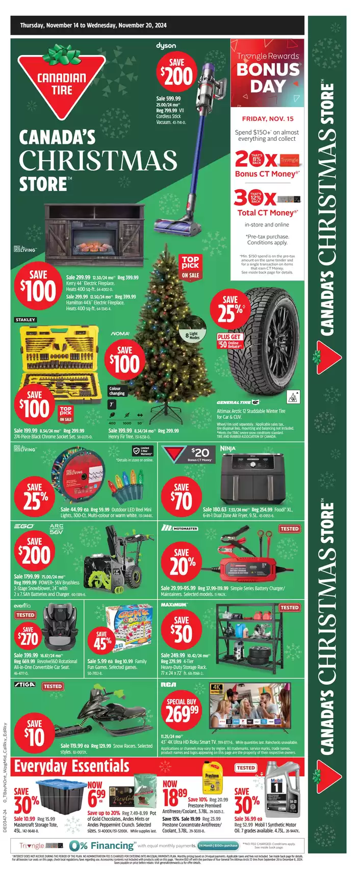 Canadian Tire catalogue in Saint Albert | Top deals and discounts | 2024-11-14 - 2024-11-20