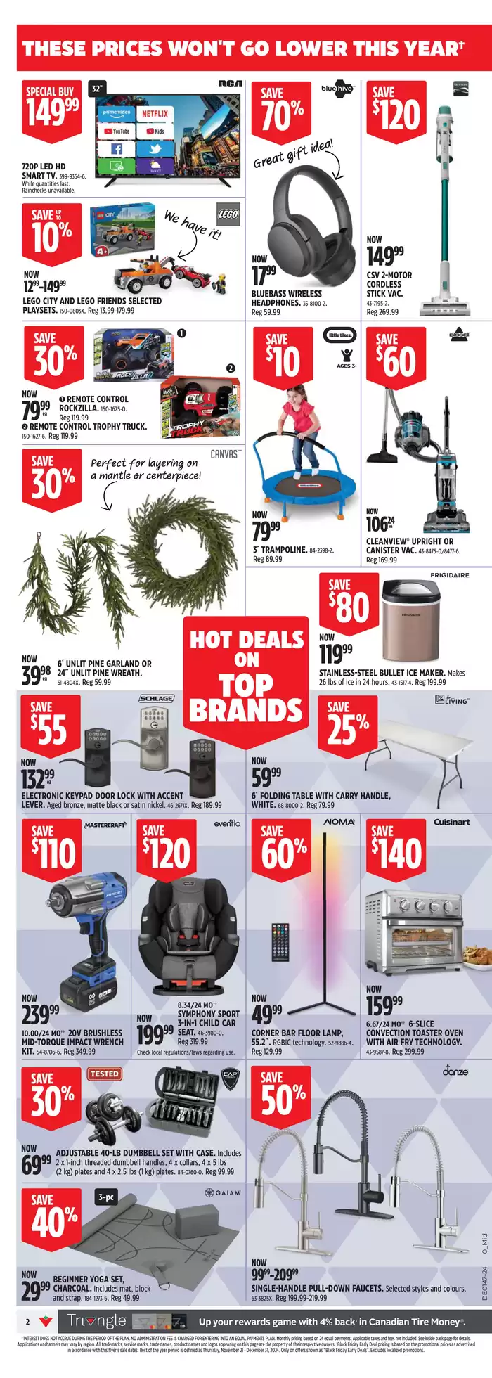 Canadian Tire catalogue in Weyburn | New offers to discover | 2024-11-14 - 2024-11-21