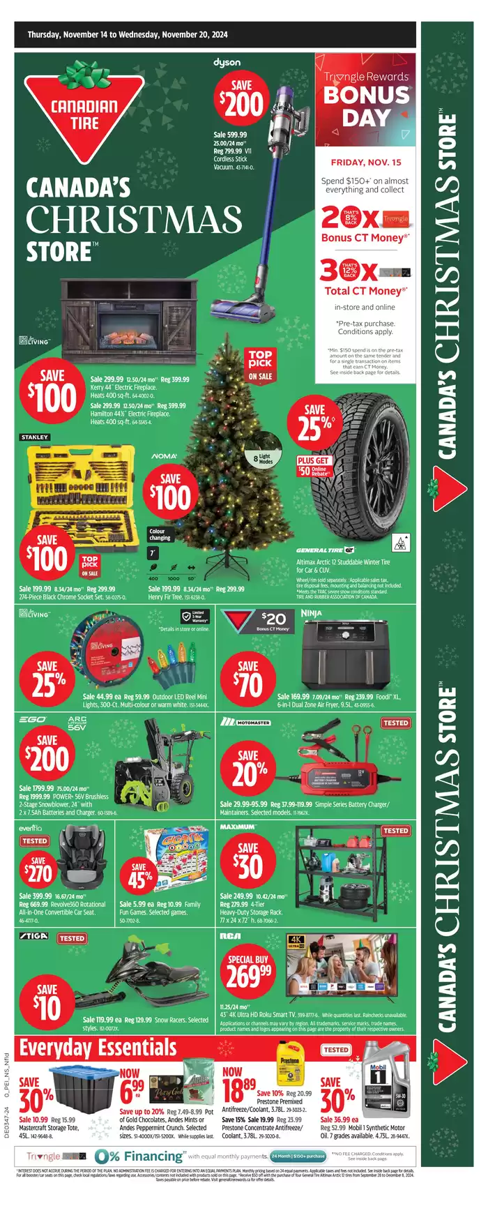 Canadian Tire catalogue in Amherst NS | Great offer for all customers | 2024-11-14 - 2024-11-20