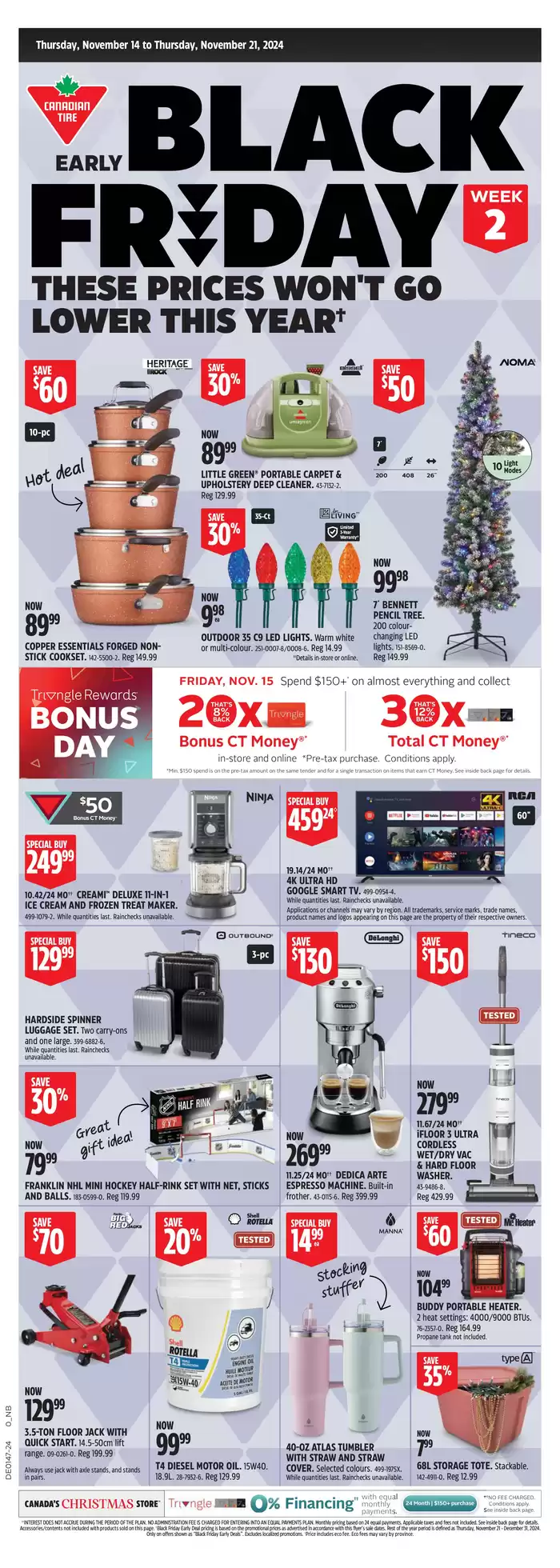 Canadian Tire catalogue in Saint John | Great discounts on selected products | 2024-11-14 - 2024-11-21