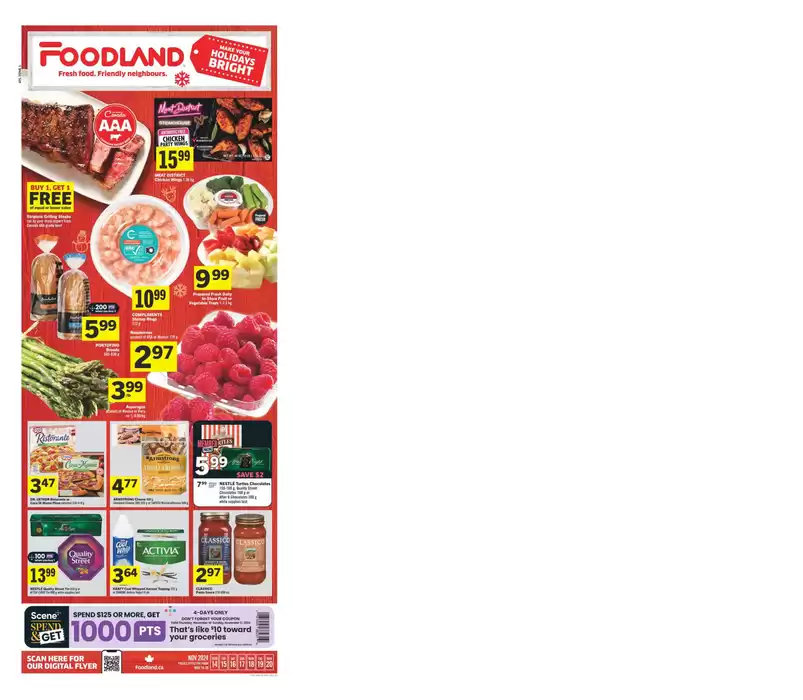 Foodland catalogue in Orangeville | Wide range of offers | 2024-11-14 - 2024-11-20