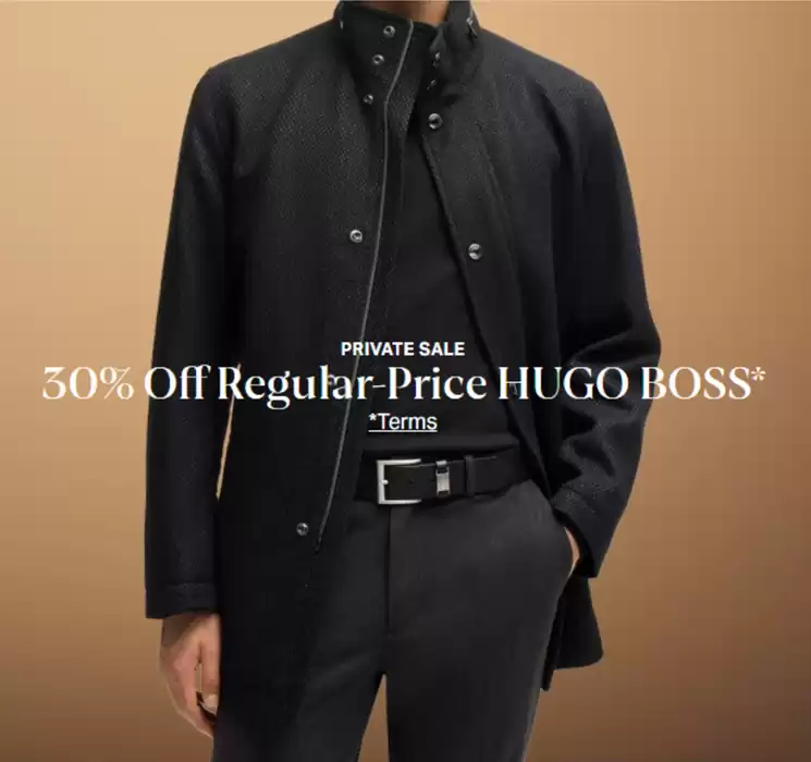 Harry Rosen catalogue in Mississauga | Private Sale 30% Off Regular-Price  | 2024-11-14 - 2024-11-28