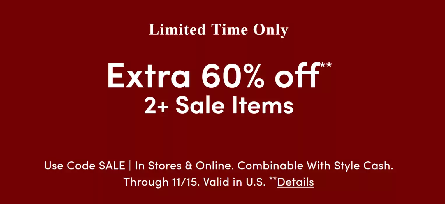 Ann Taylor catalogue in Mississauga | Extra 60% Off | 2024-11-14 - 2024-11-15