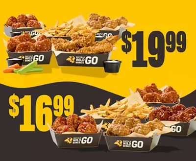 Restaurants offers in Bradford West Gwillimbury | WING BUNDLES DEALS in Buffalo Wild Wings | 2024-11-14 - 2024-11-28