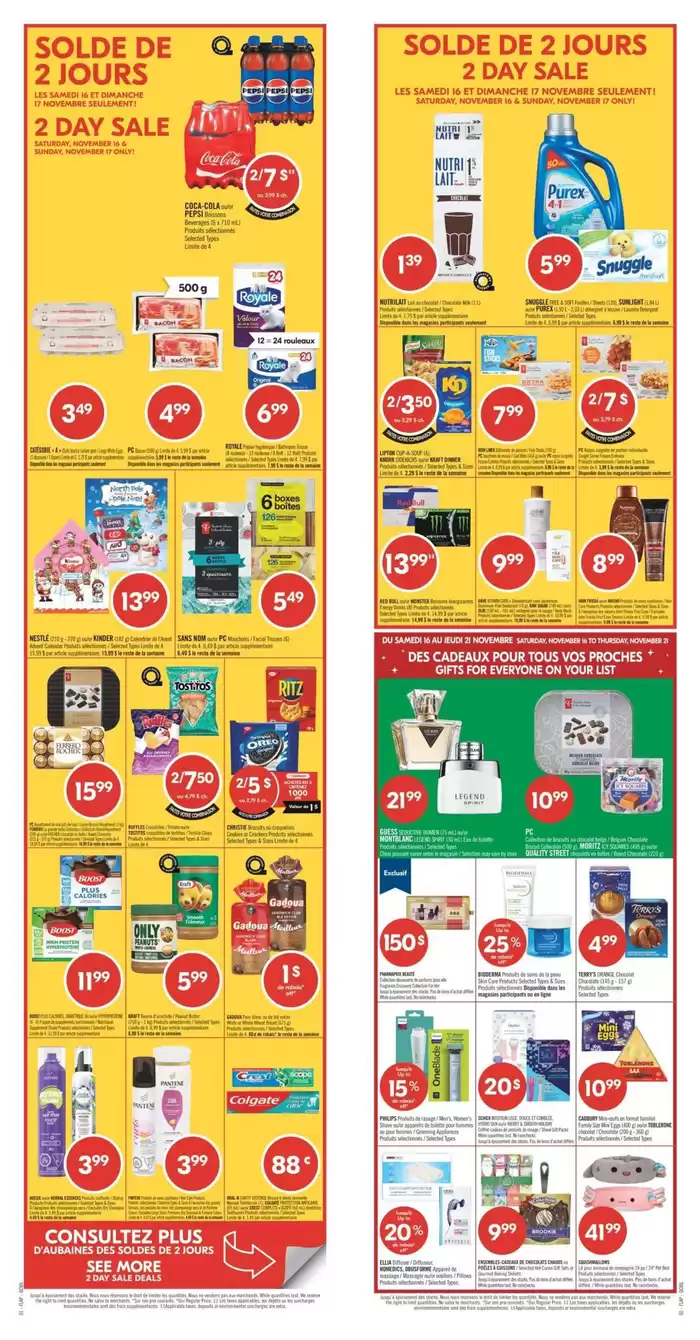 Shoppers Drug Mart catalogue in Fort Frances | Shoppers Drug Mart Weekly ad | 2024-11-16 - 2024-11-21