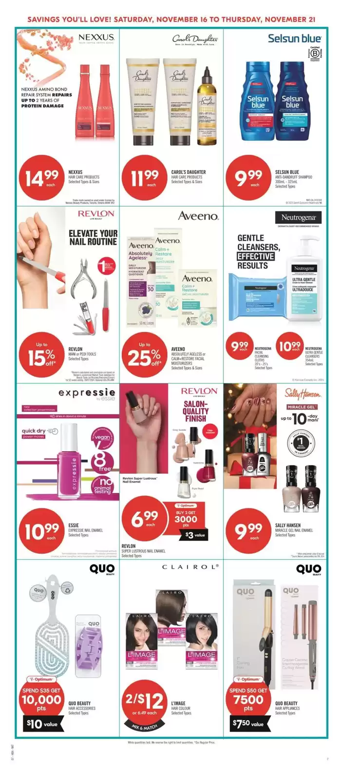 Shoppers Drug Mart catalogue in Saugeen Shores | Top deals and discounts | 2024-11-16 - 2024-11-21