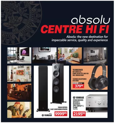 Electronics offers in Courcelette | Weekly Flyer in Centre Hi-Fi | 2024-11-15 - 2024-11-21