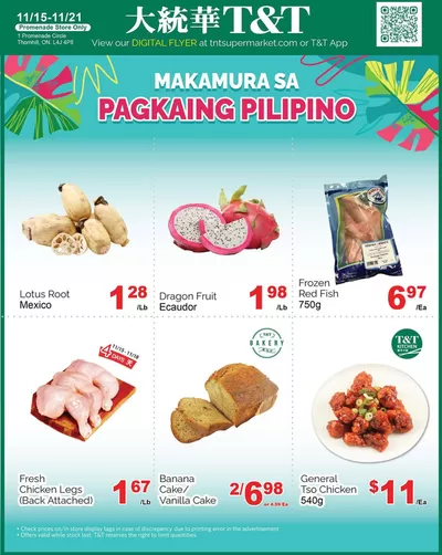 T&T Supermarket catalogue | Great offer for all customers | 2024-11-15 - 2024-11-21