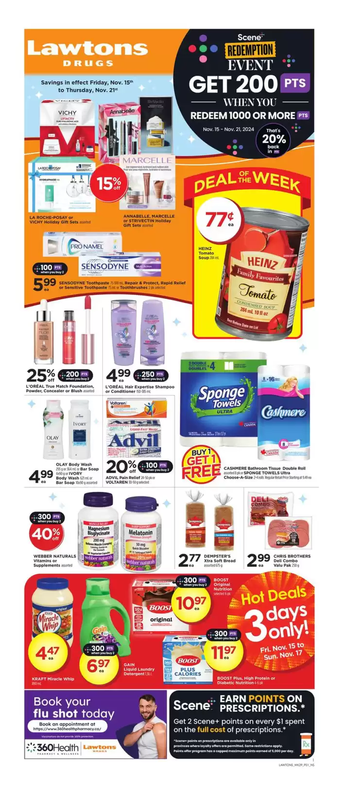 Lawtons Drugs catalogue in Halifax | Top deals and discounts | 2024-11-15 - 2024-11-21