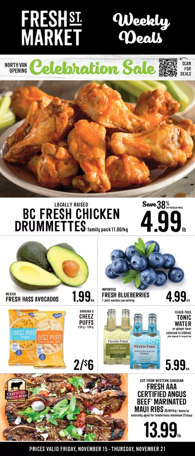 Fresh St Market catalogue in Kamloops | New offers to discover | 2024-11-15 - 2024-11-29