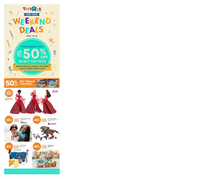 Toys R us catalogue in Sherbrooke QC | Flyer | 2024-10-31 - 2024-11-20