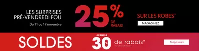 Clothing, Shoes & Accessories offers in Barkmere | Jusqu'a 30% De Rabais in Aubainerie | 2024-11-15 - 2024-11-17