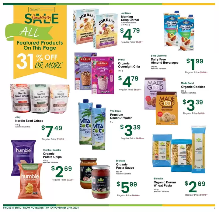 Nature's Emporium catalogue in Vaughan | Natur'e Madnesss Sale | 2024-11-15 - 2024-11-27