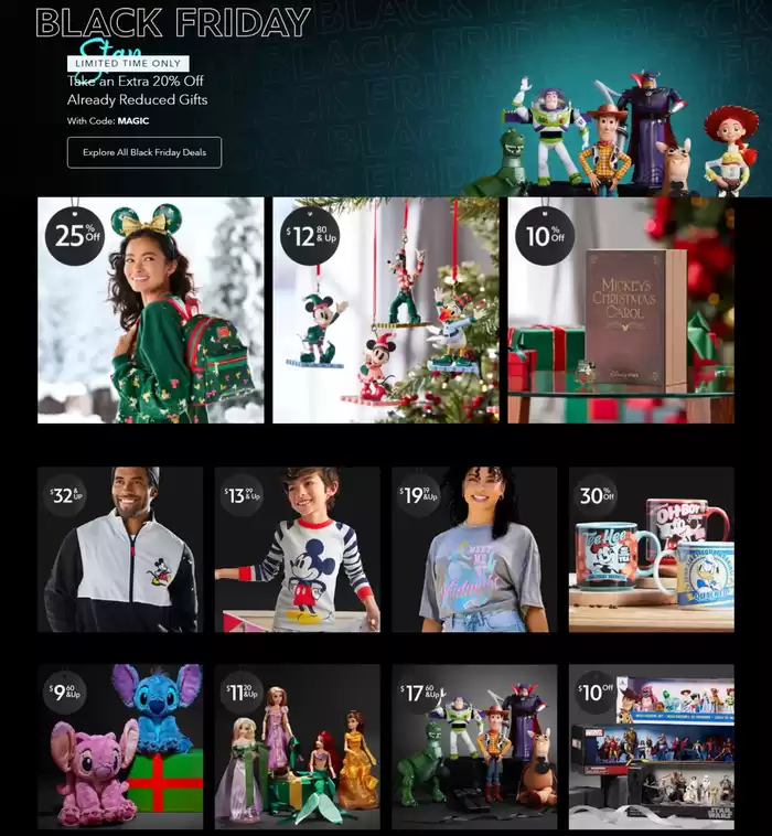 Disney Store catalogue in London | Black Friday Early Access | 2024-11-15 - 2024-11-29