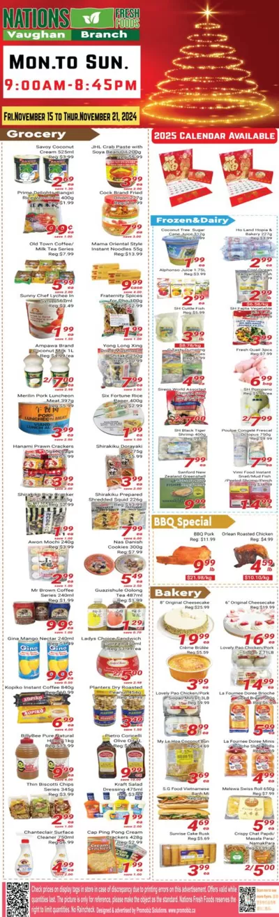 Nations Fresh Foods catalogue in Hamilton | Great discounts on selected products | 2024-11-16 - 2024-11-30