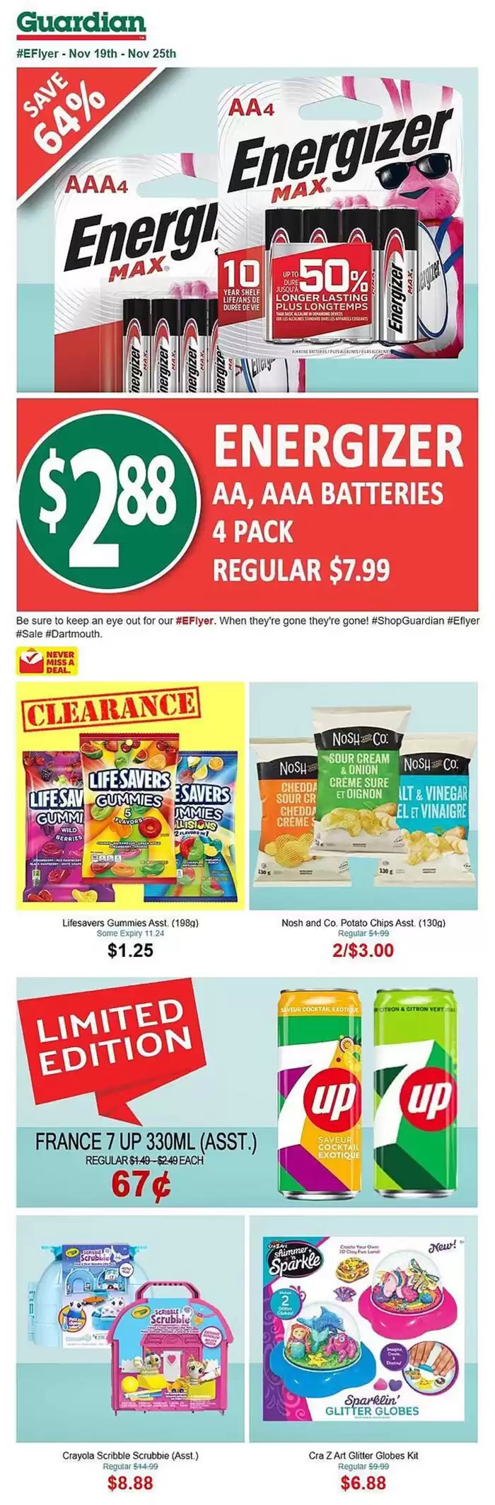 Guardian Pharmacy catalogue in Kenora | Guardian Pharmacy weekly flyer | 2024-11-18 - 2024-11-24