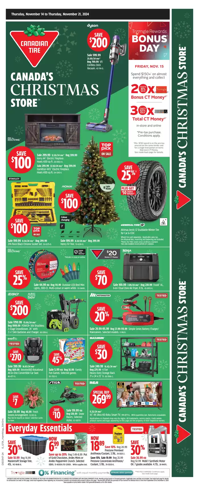 Canadian Tire catalogue in Kenora | Top offers for all bargain hunters | 2024-11-14 - 2024-11-21