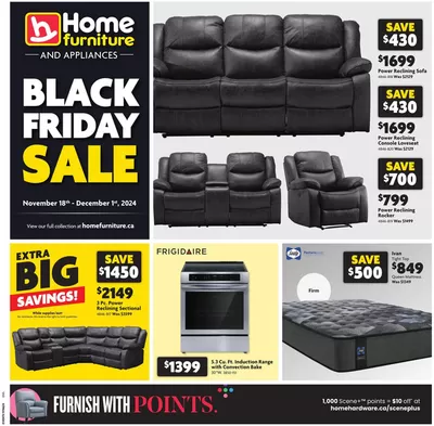 Home & Furniture offers in St. Thomas | Black Friday Sale in Home Furniture | 2024-11-18 - 2024-12-01