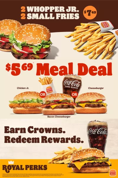 Restaurants offers in Penticton | Special Offers For You in Burger King | 2024-11-19 - 2024-12-03