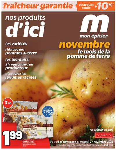 Metro catalogue in Montreal | New offers to discover | 2024-11-21 - 2024-11-27